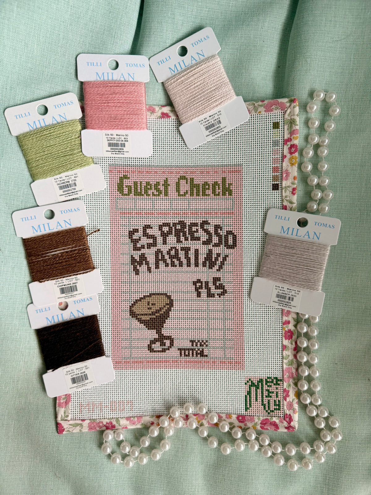 Espresso Martini Guest Check 13 Mesh