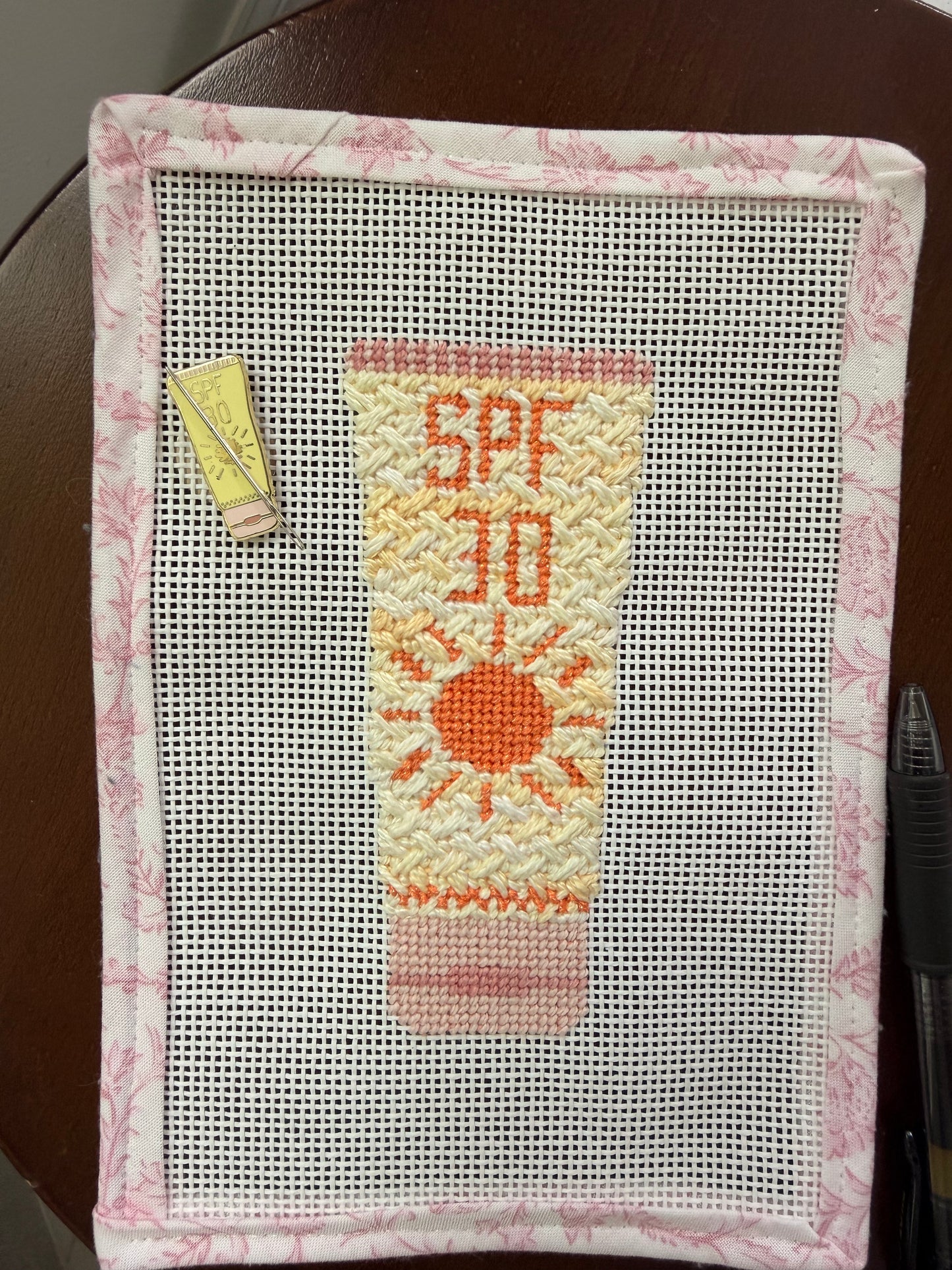 SPF 30 Sunscreen Needleminder