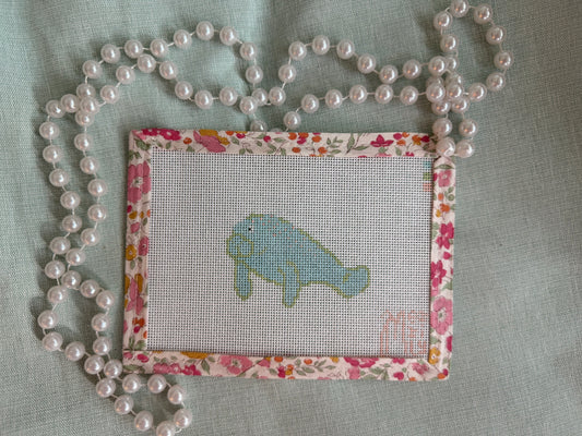Manatee 18 Mesh Needlepoint Canvas