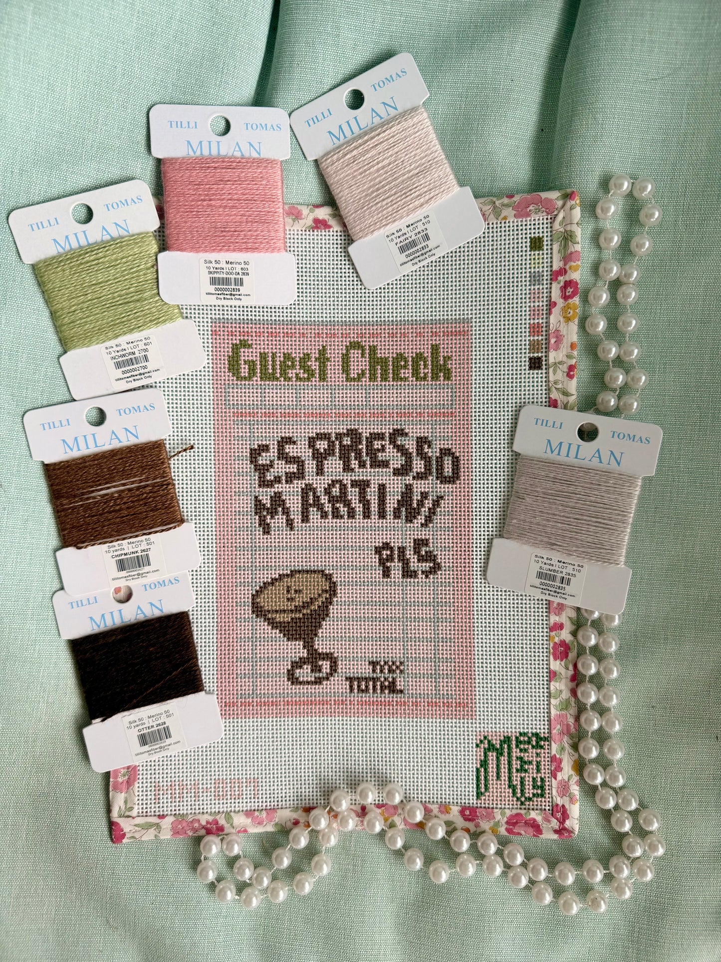 Espresso Martini Guest Check 13 Mesh