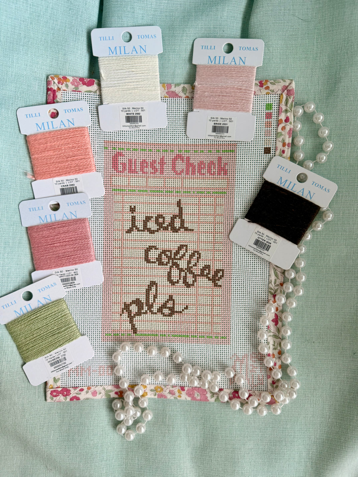 Iced Coffee Guest Check 13 Mesh