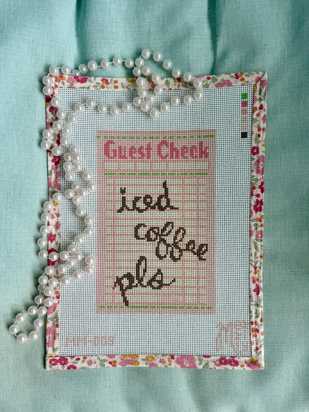 Iced Coffee Guest Check 13 Mesh