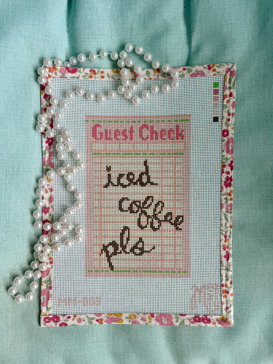 Iced Coffee Guest Check 13 Mesh