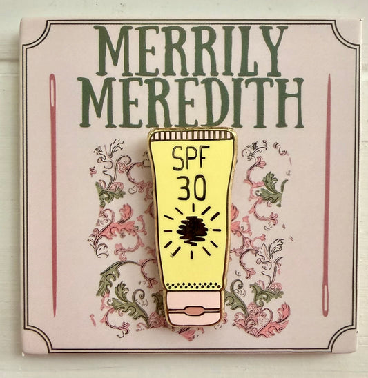 SPF 30 Sunscreen Needleminder