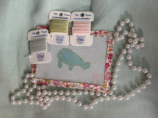 Manatee 18 Mesh Needlepoint Canvas